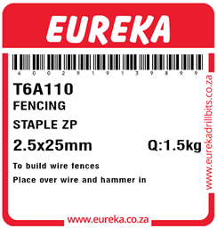 T6A110 - Fencing Staple -T6A110_Label_T